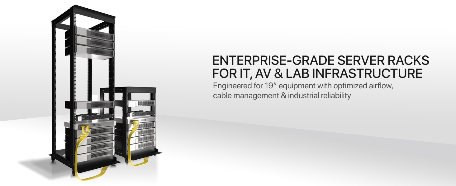 Amazon.com: 22U 4-Post Open Frame Server Rack – Adjustable Depth